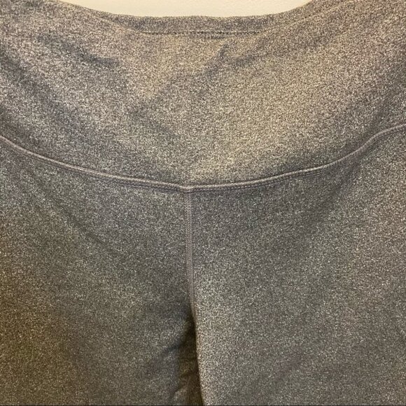 PRANA Sz M Straight Leg Charcoal Dark Grey Pants Leggings - Picture 2 of 5